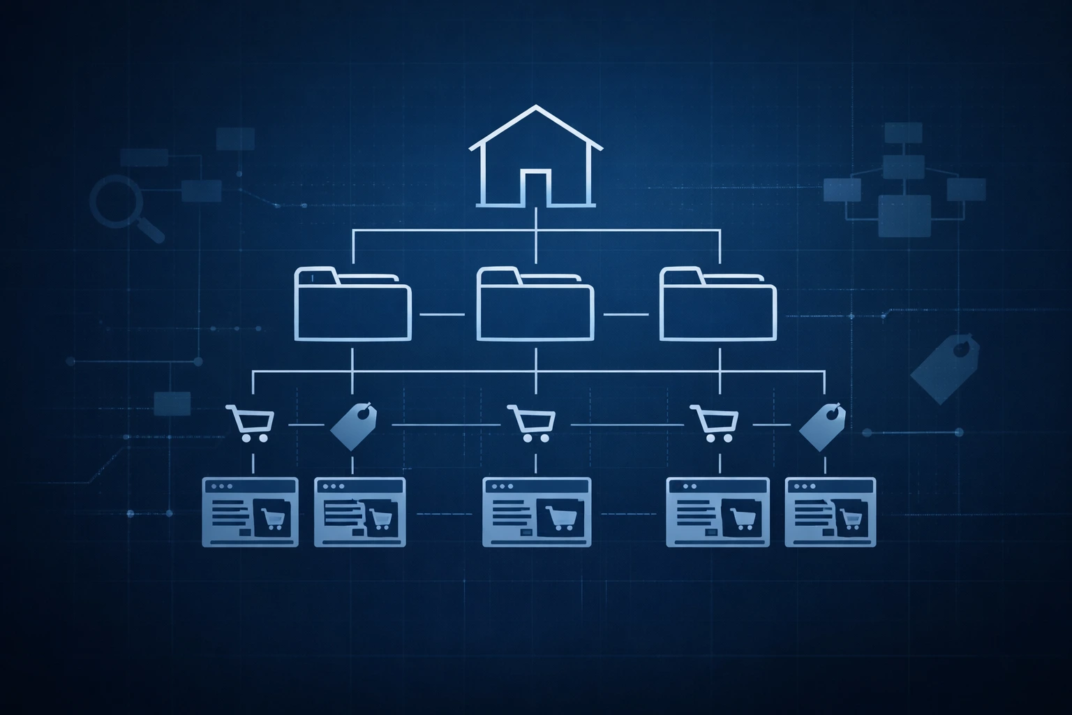 Al momento stai visualizzando Architettura SEO per E-Commerce: guida completa per strutturare uno shop che si posiziona