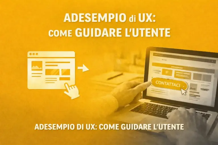 Scopri di più sull'articolo ADESEMPIO di UX: come guidare l’utente